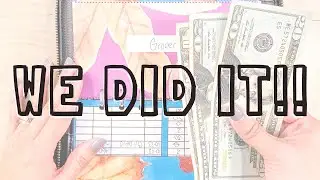 Cash Envelope System WE MET OUR CHRISTMAS GOAL!!! | Naturally Lizzie