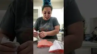How to remove skin off your salmon hack!