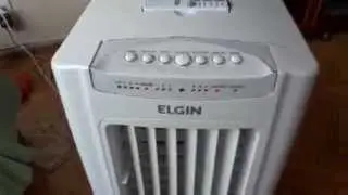 climatizador Elgin 7,5l com barulho - solução