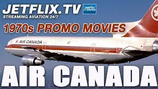 Air Canada in the 1970s with Boeing 747 Classic Lockheed L-1011 intro to service DVD preview