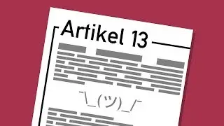 Artikel 13 und Upload-Filter in langsam