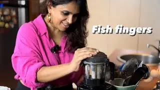 Fish fingers with) tzatziki sauce | kitchen tales by Neethu | ASMR video