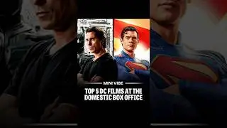 Top 5 DC Movies Ranked by Box Office | Batman, Wonder Woman, Justice League & More!