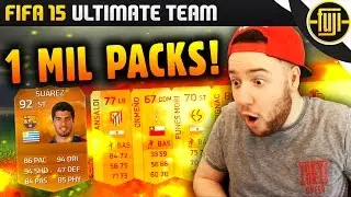 FIFA 15 - PACK OPENING!! - 1 MIL - SMOTM SUAREZ HUNT!! - FIFA 15 ULTIMATE TEAM