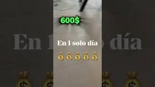 Gan&eacute; $600 instalando Shoe Moulding (Paso a Paso) 🪜 Shorts #Construction #HowTo #MoneyMaker #diy