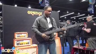 NAMM SHOW 2013 Orange Terror Bass