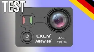 EKEN Alfawise V50 Pro Ambarella A12S75 Chip 4K 30FPS Action Camera - BLACK