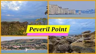 Peveril Point Walk 3/5 Walking On The Peveril Point Rocks - As Far Out As The Tide Permits