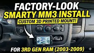 Custom 3D-Printed MM3/Smarty Tuner Mount for 3rd Gen Dodge Ram! Buy through eBay, see description.