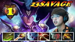 23Savage Luna top #1 SEA intense game Divine Rapier build | Immortal Best Ranked Gameplay