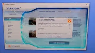 3DMark Vantage error, Fullscreen State lost, Application lost focus or display resolution changed
