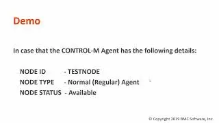 How to change Control-M Agent status from the command line