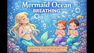 Calm Breathing Exercise for Kids | Relaxing Mermaid Meditation