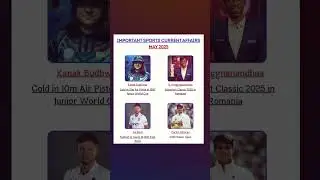 Important sports current affairs May 2025