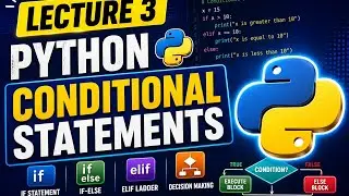 Lecture3 || Conditional Statements 