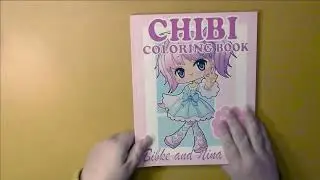Chibi Coloring Book Kawaii Princes and Princesses Lolita Fashion by Bibke Nina Rose (Adult Coloring