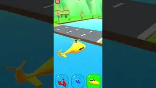 Shape-shifting Funny Race Gameplay new hyper casualgames #shorts #gameplay #shapeshifting