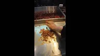POV Livestream | Morning Prep of Shredded Pepper Chicken | Real-Time Street Food Workflow