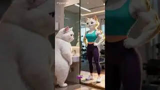 💪&hearts;️ #cute #catvideos #cartoon #animation #cats #catshorts #catlovers #catlife #catholic #catvideo