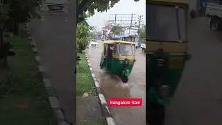 Bangalore heavy Rain today #floods #Domlur #rain