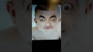 Mr bean funny smile face #shorts #mrbean #smile #dance #laughing #baby