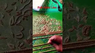 new ringwork aari work  maggam new model  #short #ringwork #video 😀