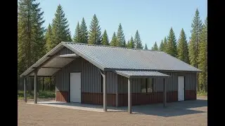 Build Your Dream: The Ultimate 30x40 Gable Roof Barndominium Kit [Customizable]