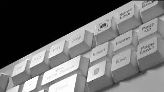 I Made Keyboard Animation In Blender