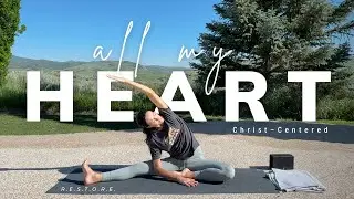 25-Min Christ-Centered Yoga for All Levels | Heart-Healing Flow for Stress & Tension