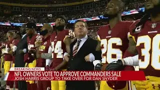 NFL Owners Approve Sale of Washington Commanders