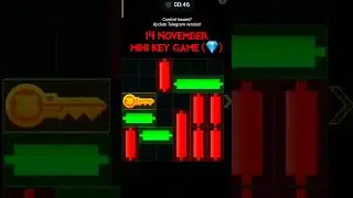 14 November hamster combat mini key mini game puzzle gaming key level