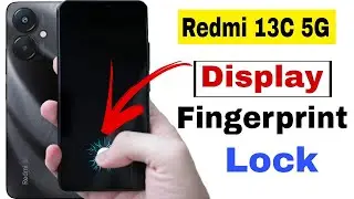 🔥Redmi 13C 5G Fingerprint Display Settings ON | Hidden Trick You Should Know!#FingerprintSettings
