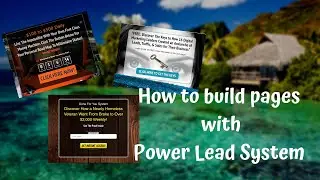 How to Build Pages with Power Lead System #powerleadsystem