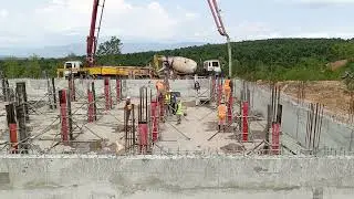 Casting Concrete for Stump Column |Construction works| #design #home #house #worker #builderslife