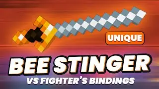 BEE STINGER vs Fighter's Bindings In-Depth Comparison Minecraft Dungeons