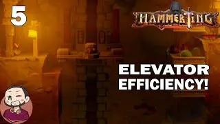 Building an Elevator to go DEEPER!! | Let's Play - Hammerting S2 E5