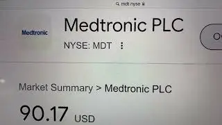 🔴 Medtronic plc MDT Stock Trading Facts 🔴