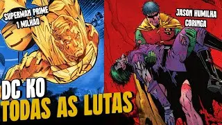 A VINGANÇA do JASON TODD! DC K.O: TODOS OS DUELOS das OITAVAS - HISTÓRIA COMPLETA
