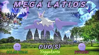 MEGA LATIOS RAID DUO x2 (GLITCHED), YOGYAKARTA, INDONESIA. NECROZMA DAWN WINGS #pokemongo #pokemon