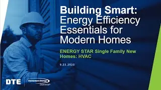 Building Smart Series | ENERGY STAR Single Family New Homes: HVAC