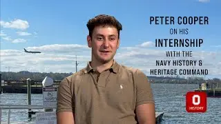 Peter Cooper Discusses his Internship with the Navy History & Heritage Command