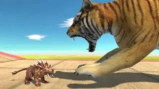 Baby Hellhound vs Giant Animals | Animal Revolt Battle Simulator