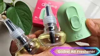 Godrej aer Plug Electric Air Freshener Review & Demo | Godrej aer Freshener 1 machine + 2 refills
