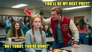 A Bully HIT the New Girl at Cafeteria Seconds Later He Was Crying on the Floor