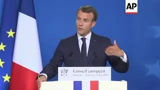 Macron: UK has to make political compromise for Brexit deal