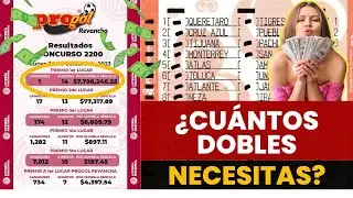 &iquest;Cu&aacute;ntos Dobles Necesitas para Ganar en Progol? (An&aacute;lisis Real)