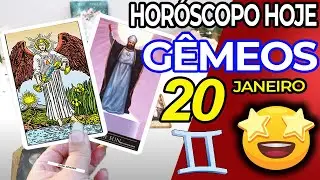 ✅UM MILAGRE ESTÁ A CHEGAR❎ Gêmeos ♊ 20 Janeiro 2026 | Horoscopo do dia de hoje ♊ Tarot Gêmeos