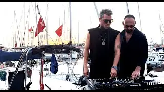 Afro & Melodic House DJ Set @ Kalamış Marina Istanbul | Baffi Bianchi b2b @ozsevimtamer