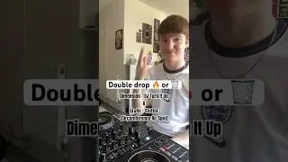 Is this Dimension Double Drop 🔥 or 🗑️? #dnb #drumandbass #doubledrop #mix