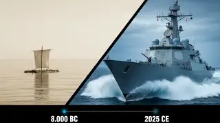 Evolution of Ships 8000 BC &ndash; 2025 CE  10,000 Year Maritime History Timelapse